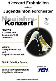 Neujahrskonzert 2004 d'accord Frohnleiten