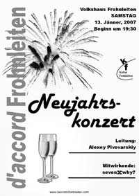 Neujahrskonzert 2007 d'accord Frohnleiten