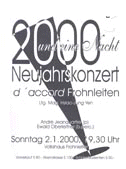 2000 Neujahrskonzert d'accord Frohnleiten