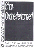 Orchesterkonzert d'accord Frohnleiten